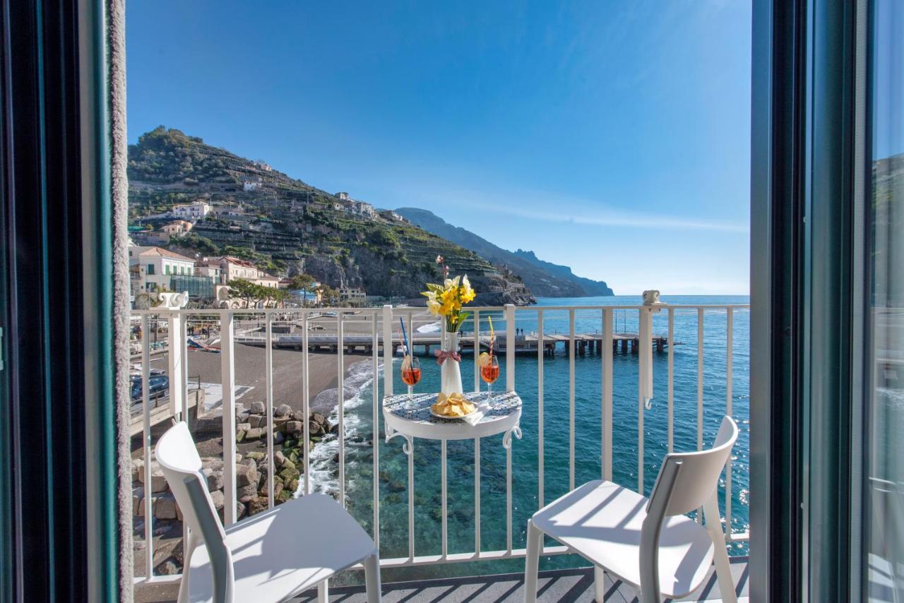 Il Nido Del Gabbiano Apartment Minori Bagian luar foto