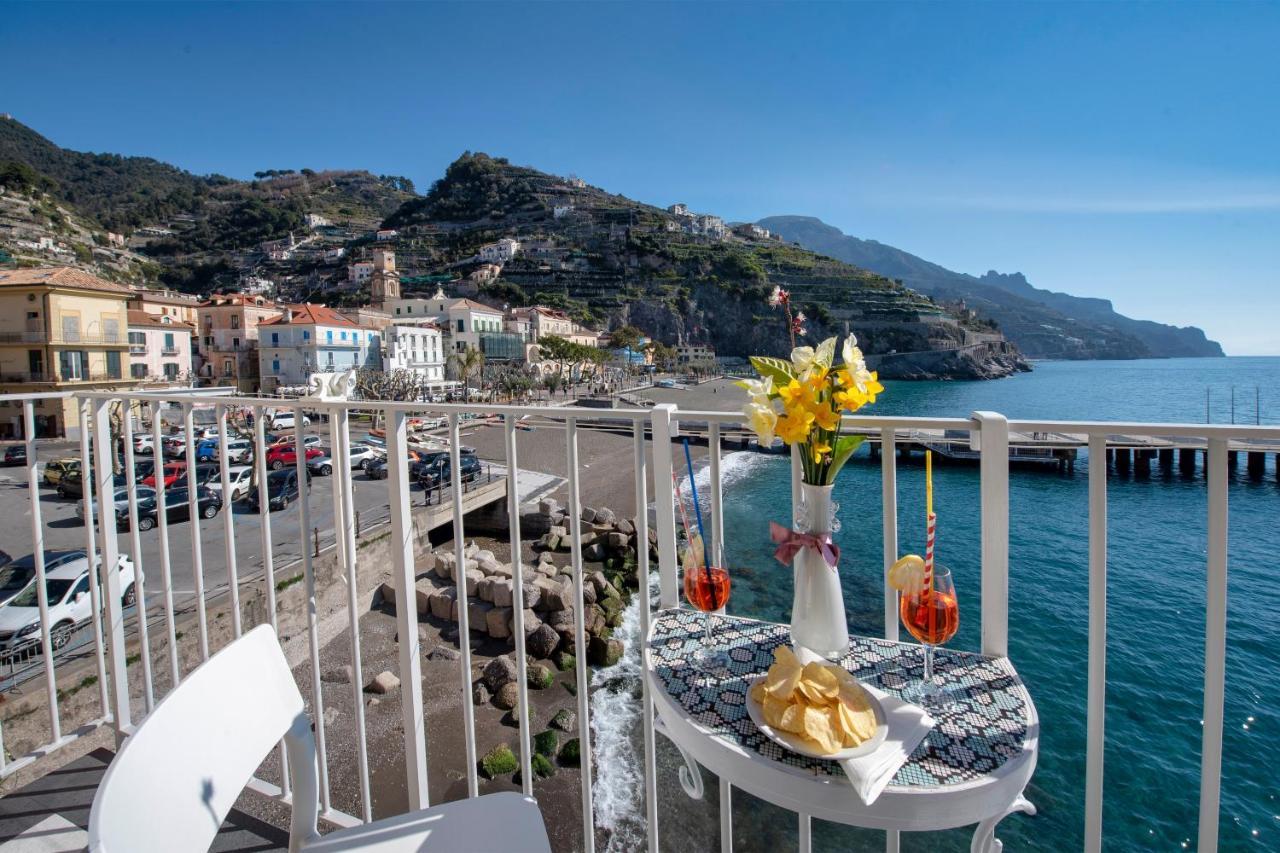 Il Nido Del Gabbiano Apartment Minori Bagian luar foto